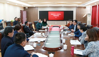 魯商集團醫(yī)藥科技產(chǎn)業(yè)來我校接洽產(chǎn)教融合